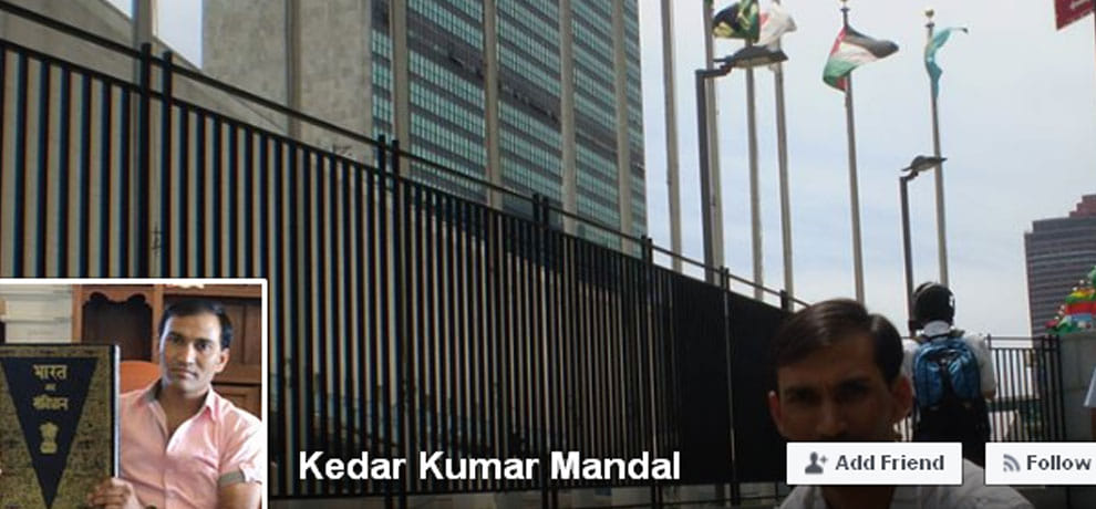 Case registered against Kedar Mandal,asst prof in DU for making objectionable stmnt on Goddess Durga