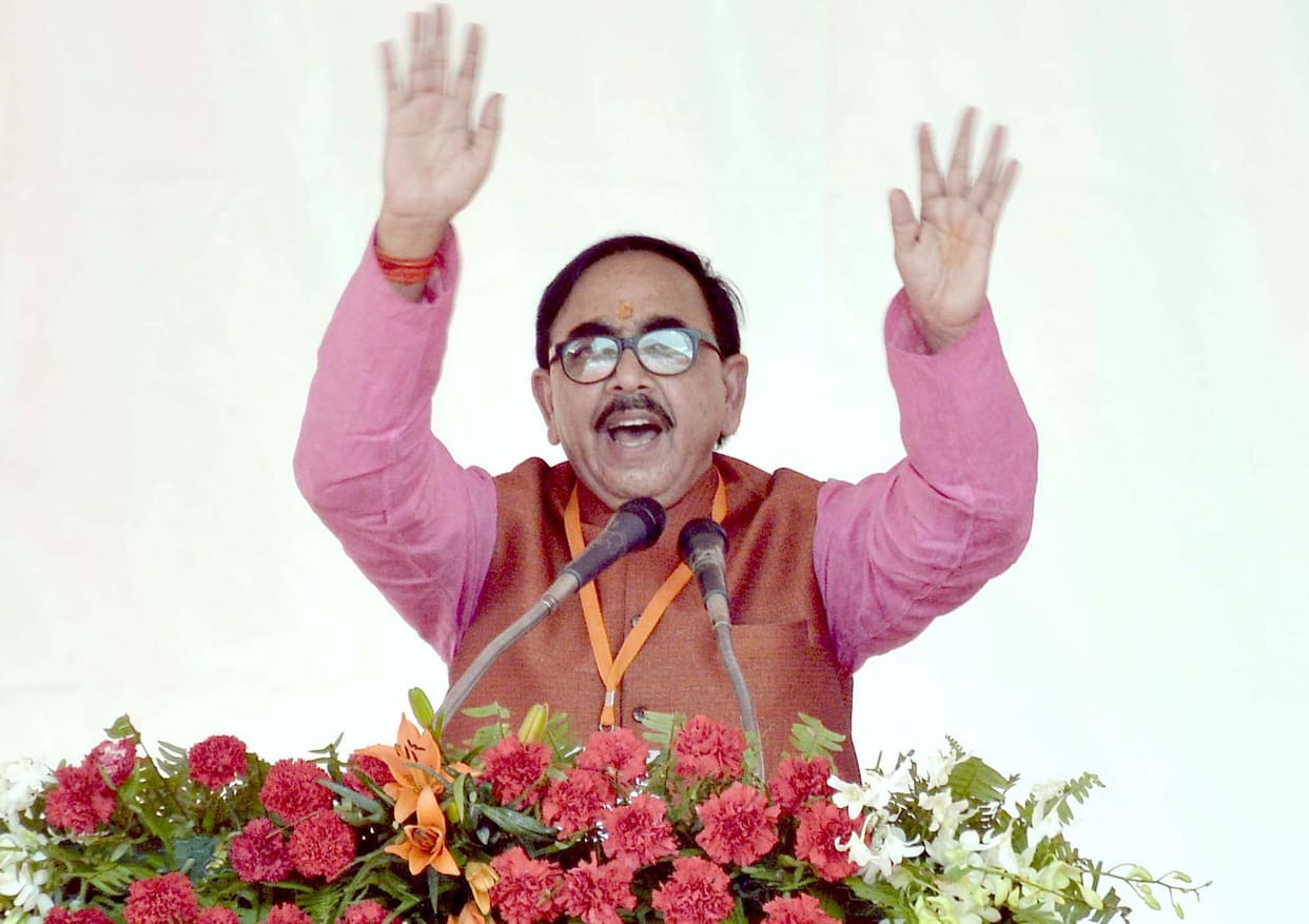 mahendra nath pandey replied on mayawati press conference in lucknow
