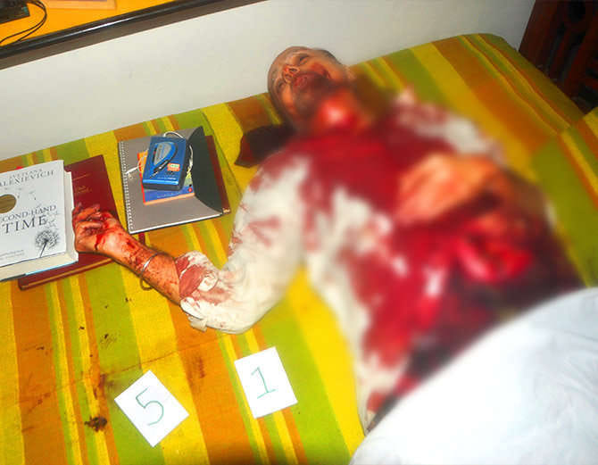 mohali senior journalist kj singh and his mother murder case
