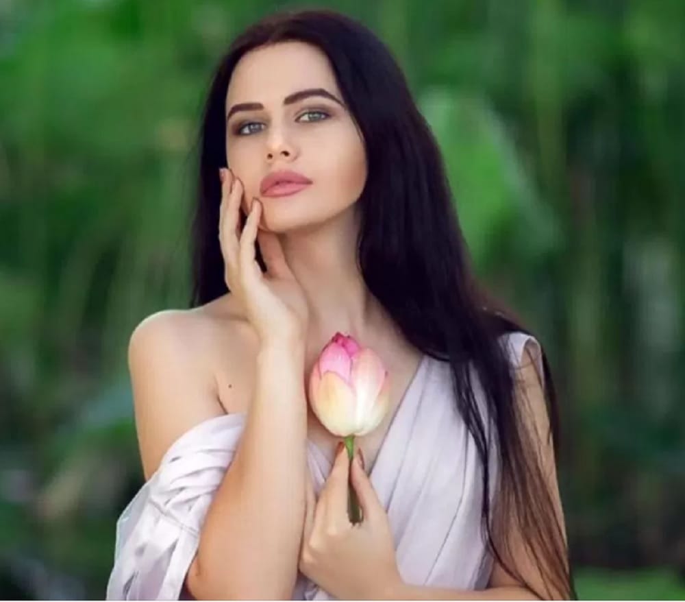 Russian model Natalia Gurova To Be fined for plucking rare lotus Nelumbo during photoshoot