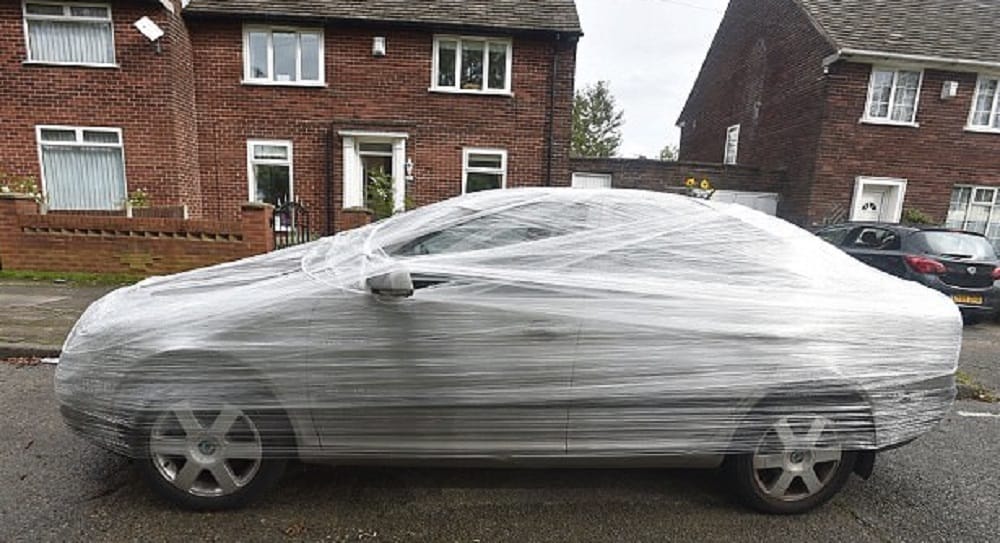 Stranger parked car outside home this is how owner taught him lesson