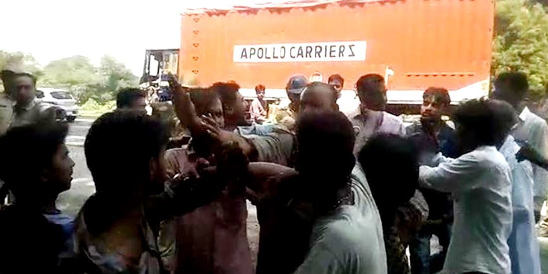 Wife tampering truck crushed husband