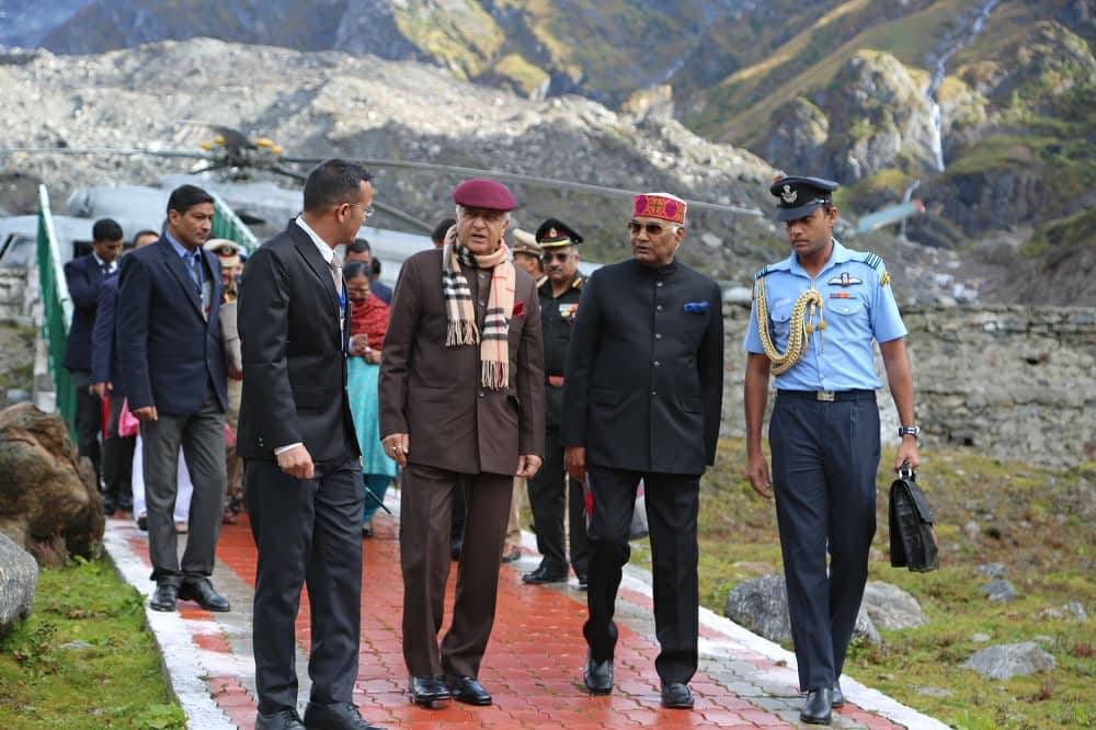  Big mistake in security of President Ramnath Kovind during Kedarnath tour