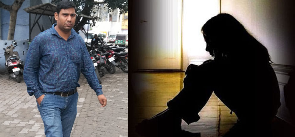 policeman usurp three lakhs of a minor rape vitim arrested in ghaziabad