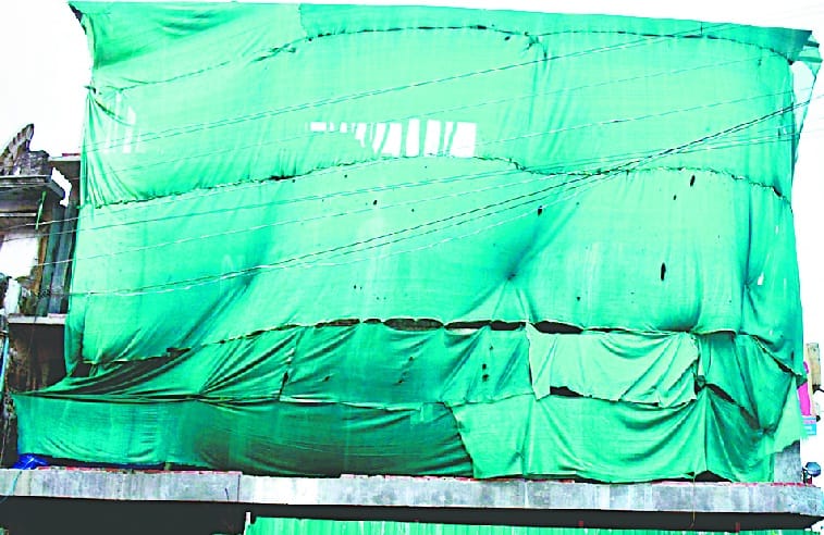 Who will tell, how are the illegal construction going?