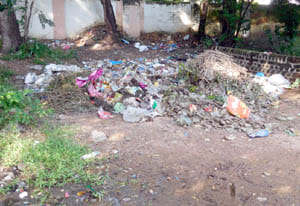 garvage at government office