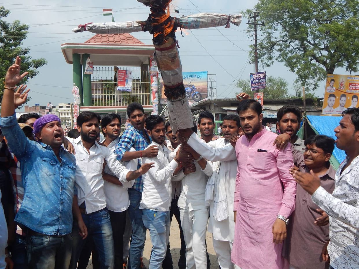 The heat of BHU reached in Ballia