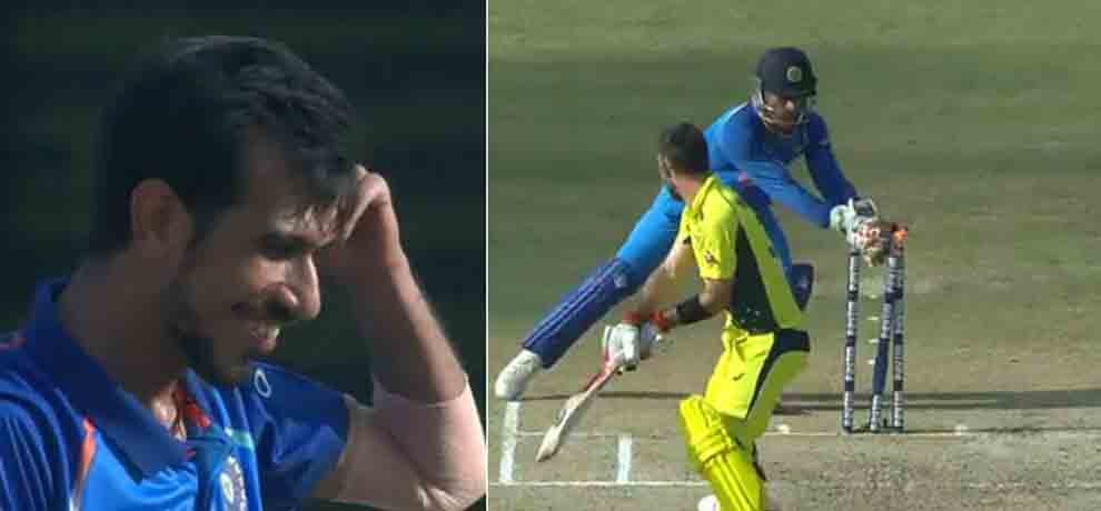 chahal gets maxwell wicket for the third time consecutively