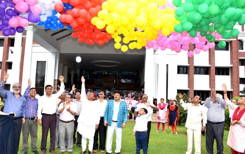 silver jubilee inauguration in graphic era university