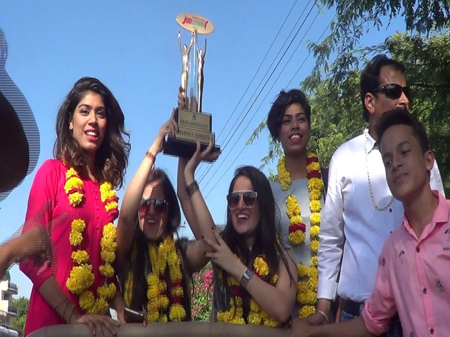 india-s best judwaa harsha varsha reaches their home city ajmer 