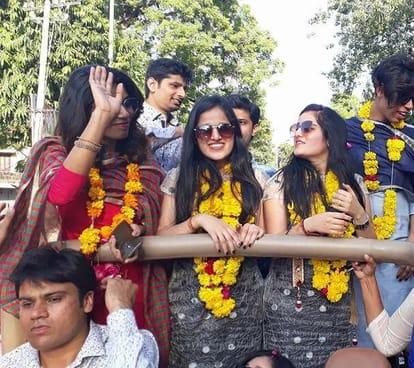 india-s best judwaa harsha varsha reaches their home city ajmer 