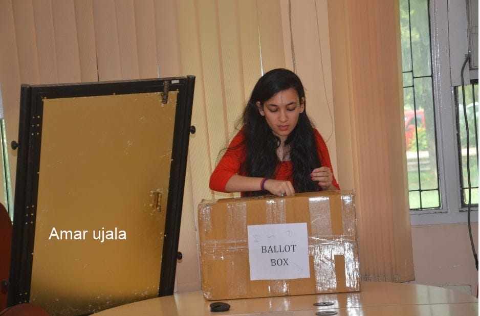 first time student union election in jammu university