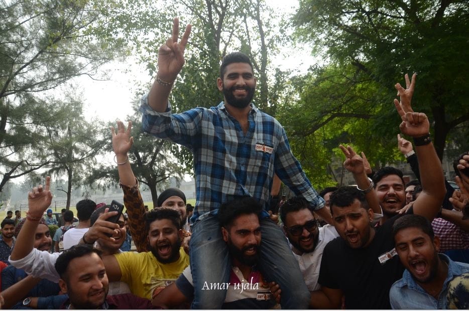 jammu university student union election  in jammu