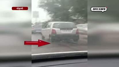 A ROAD ACCIDENT IN MOHALI THAT CAN HURT ANYONE