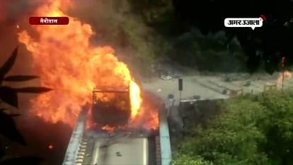 Fire in gas cylinders truck, serial blast shaken nainital