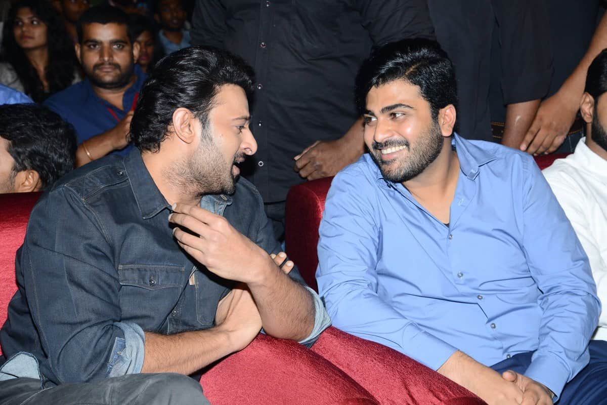 Prabhas attends Telugu film Mahanubhavudu pre-release event