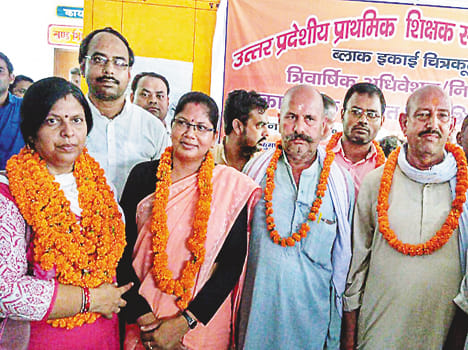 Manisha became the Block Block's president