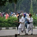 हिंसा के दौरान कैमरे में कैद दोनों आरोपी