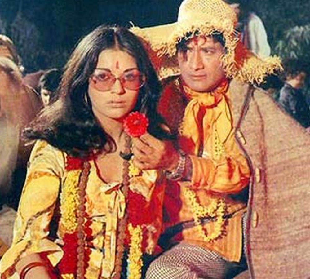 dev anand and zeenat aman love story