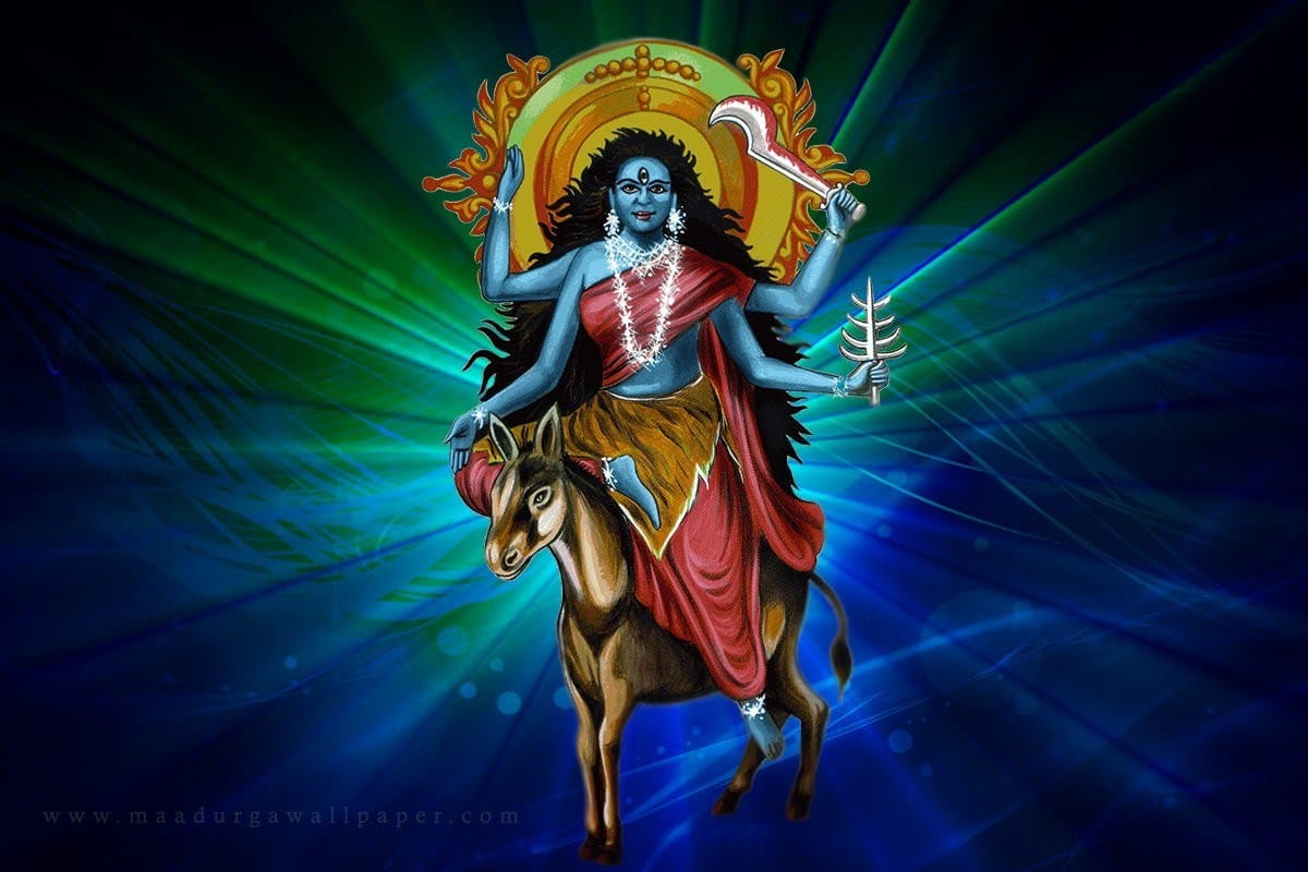 navratri 2017 7th day worship of maa kalratri and puja mantra method