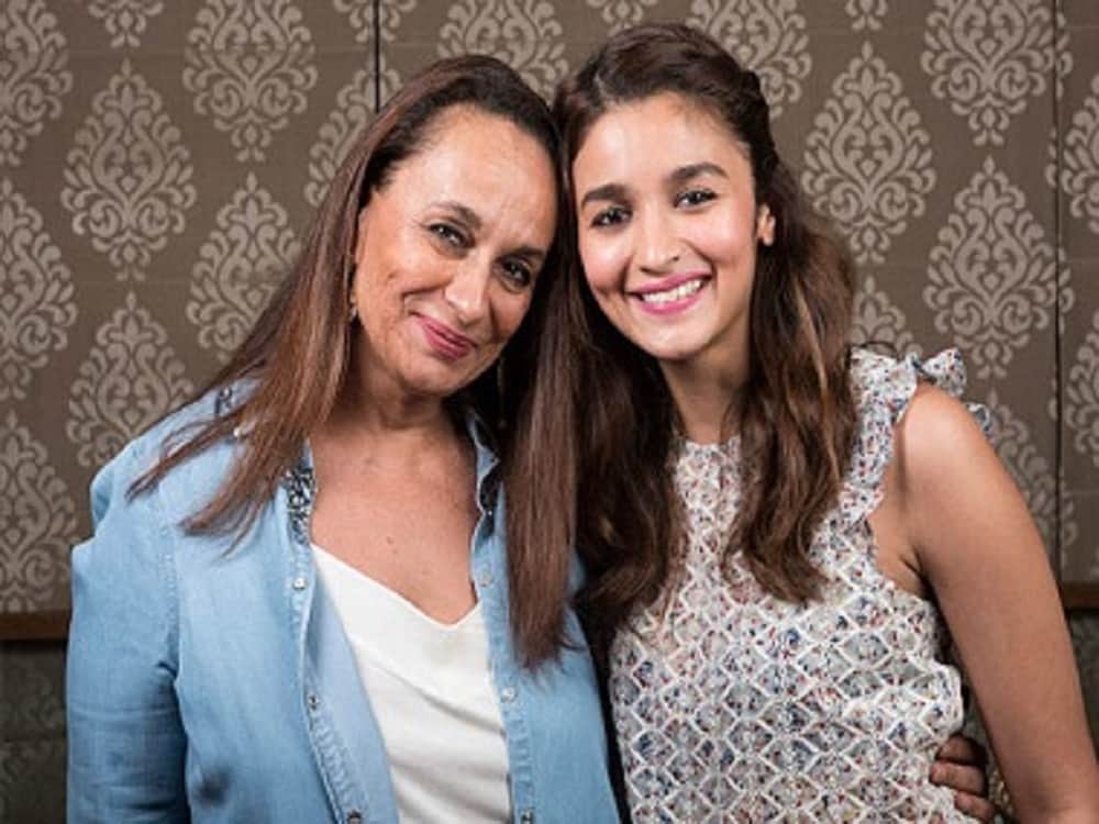 alia bhatt at government civil hospital with her mother soni razdan during the shooting of razi