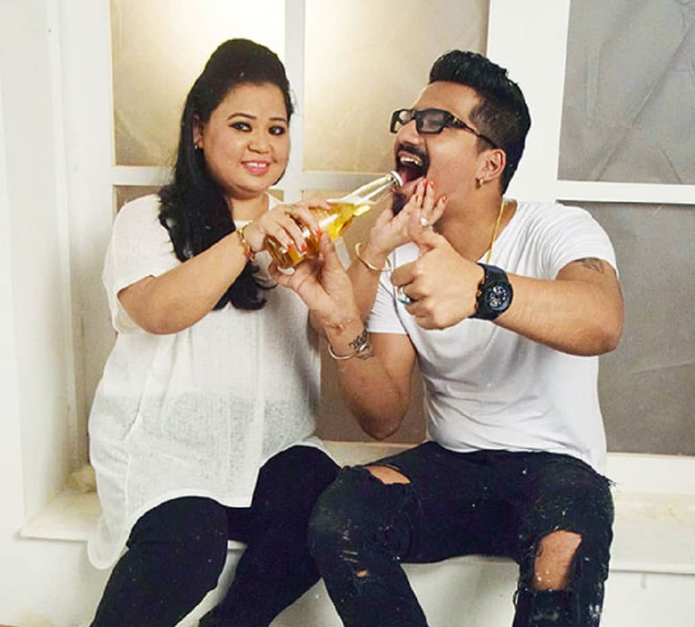 comedian bharti singh romantic love story with harsh 