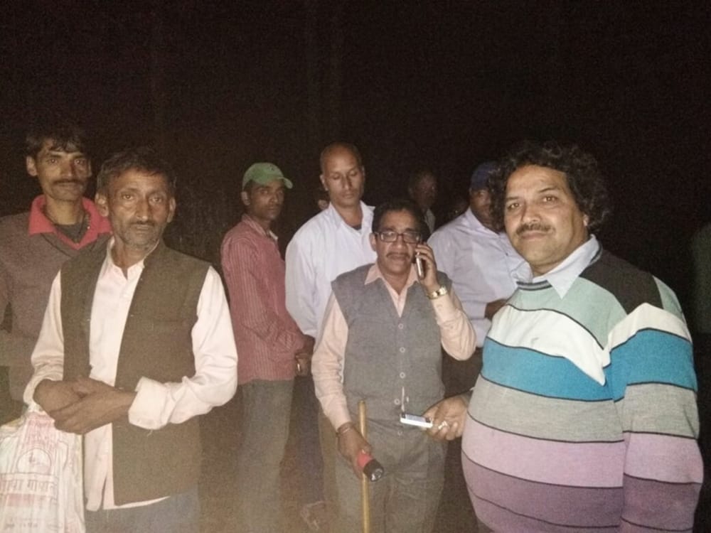 Photos of dead bodies rescue after car accident in nainital