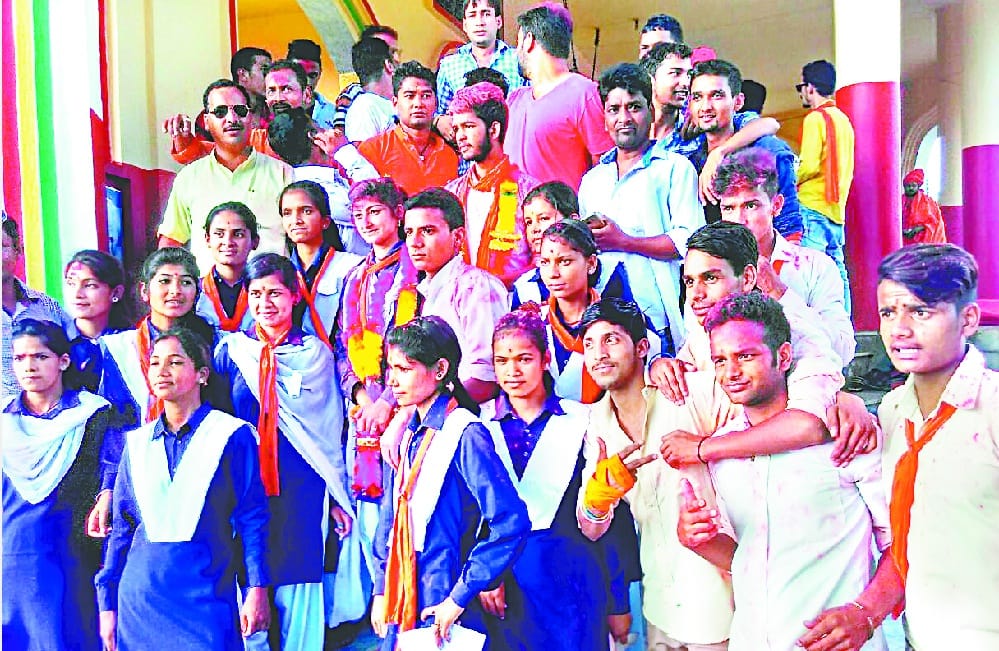 Maya President of ABVP was elected in Kanda