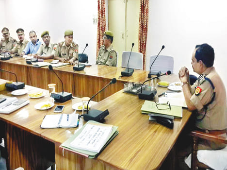 Police forces alerted at the places needed