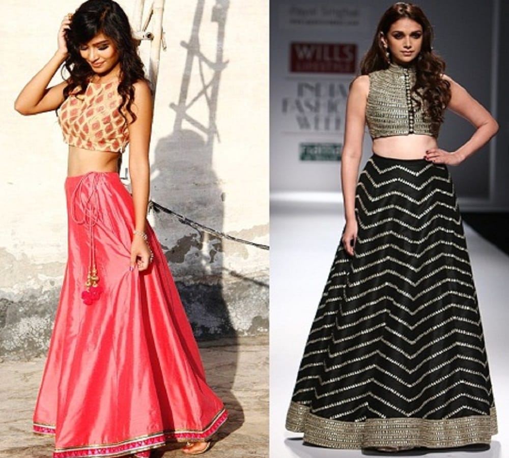 if you want to play Garba than try these light weighted dresses instead of lehenga