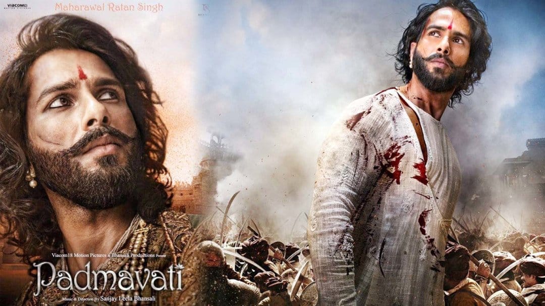 shahid kapoor looking in royal look in poster