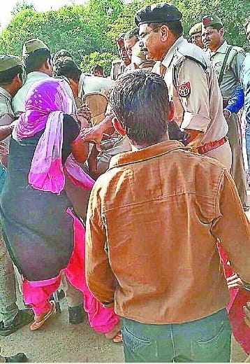 Injured death in hospital, commotion