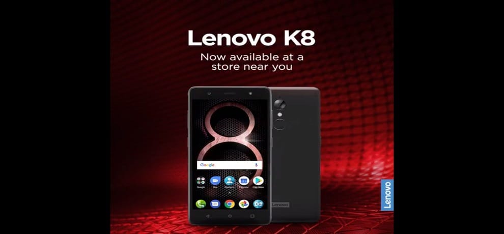 Lenovo K8 launched in India With 4000mAh Battery