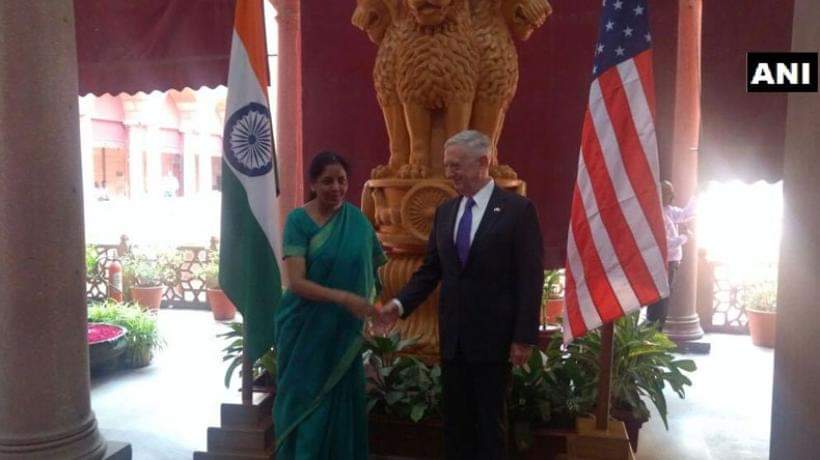 निर्मला सीतारमण जेम्स मैटिस