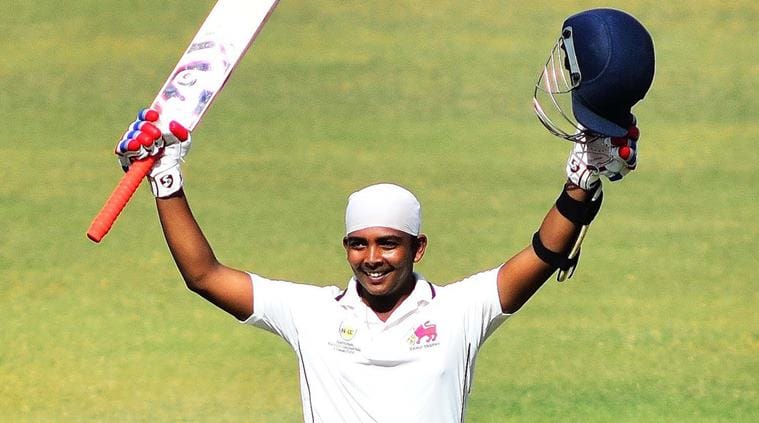 Mumbai's Prithvi Shaw becomes the youngest centurion in a Duleep Trophy final