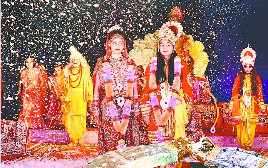 Ramlila staged fame in city and surrounding areas