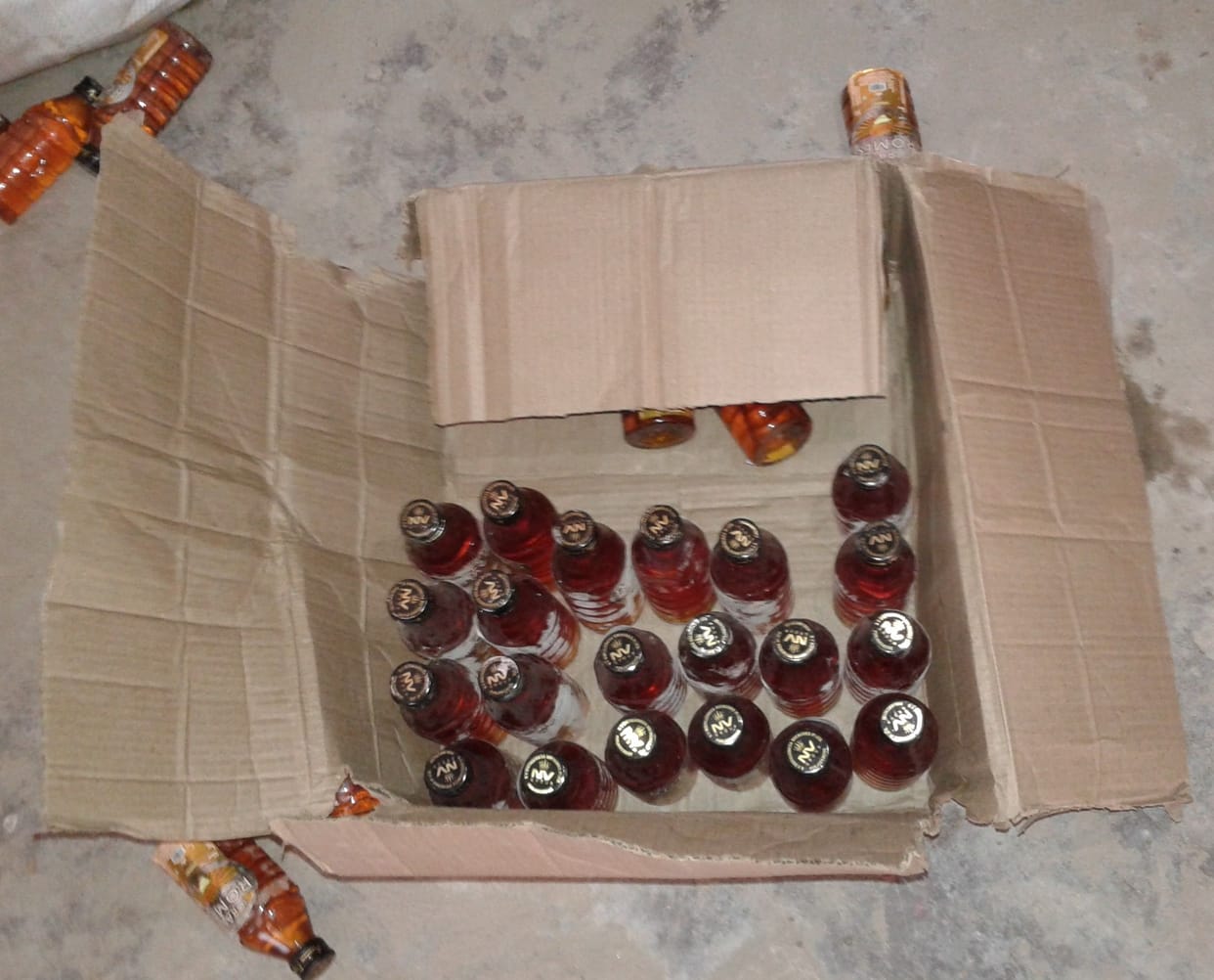 Liquor caught 35 million