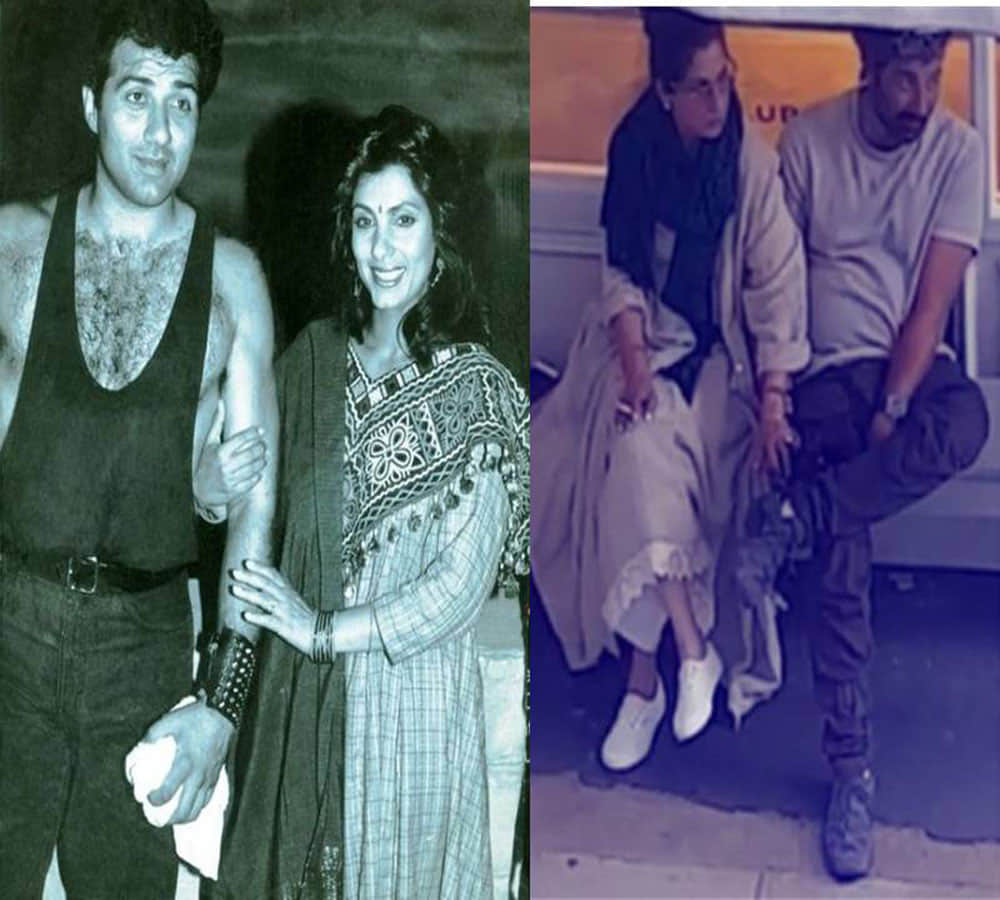 Dimple Kapadia & Sunny Deol Spotted HOLDING HANDS In London