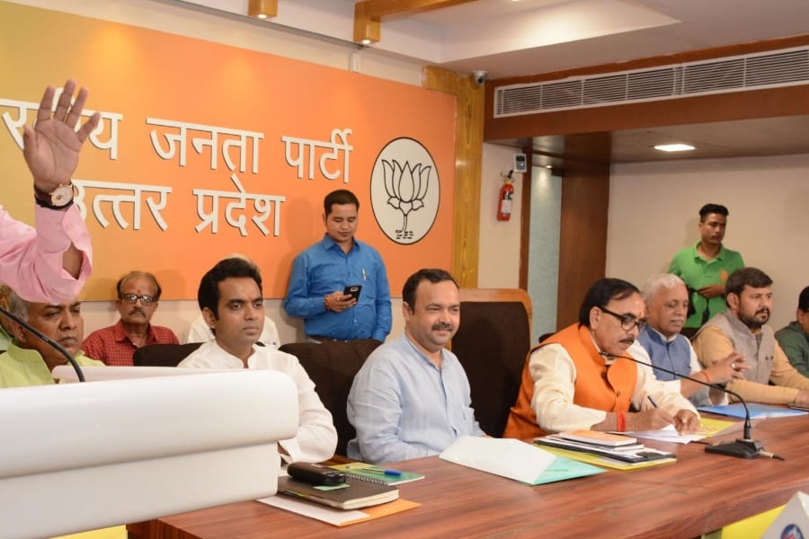BJP plan for civic polls in Uttar Pradesh.