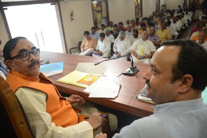 BJP plan for civic polls in Uttar Pradesh.