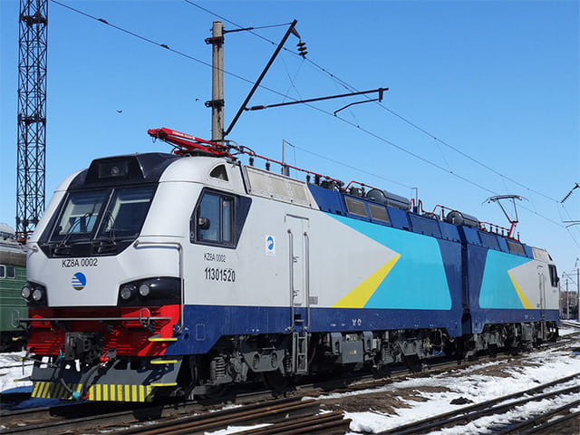 this engine from france will give speed to freight goods train