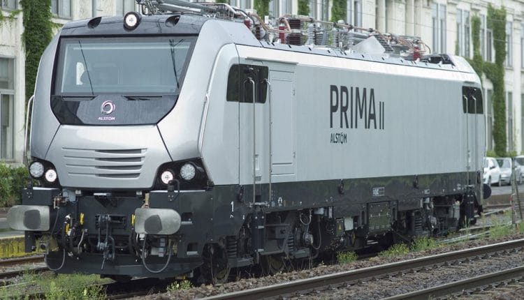 this engine from france will give speed to freight goods train