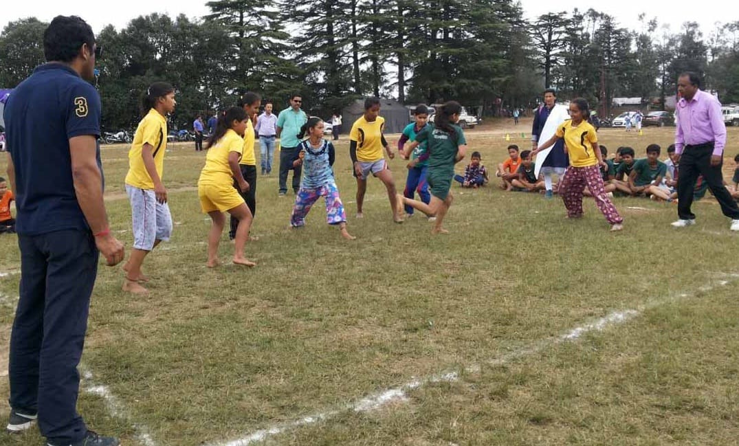 Champawat winner in primary school in Khokho