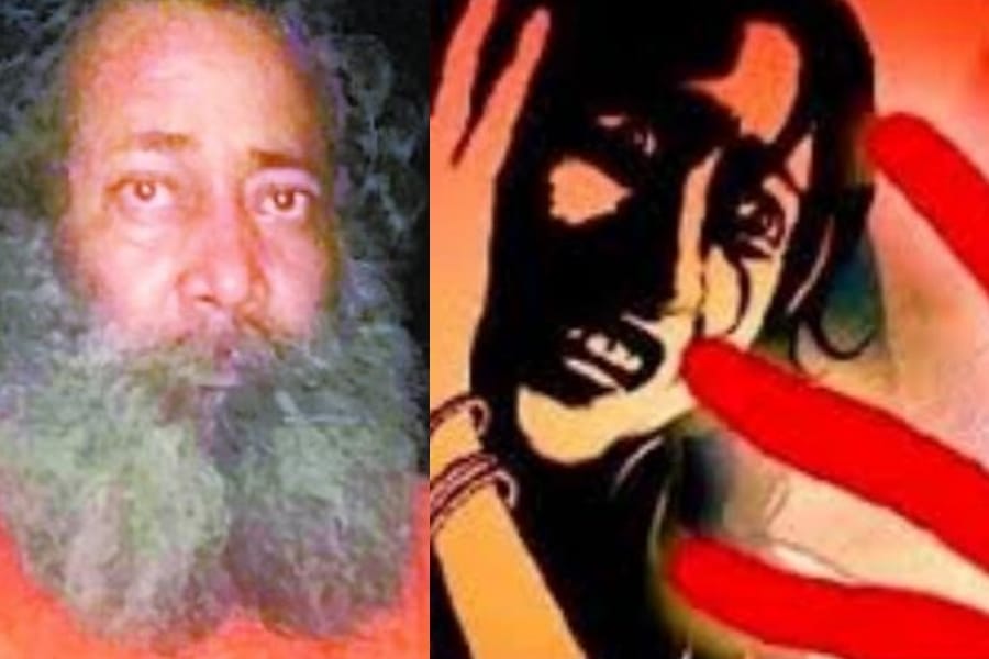  mahant of sitapur get arrested for raping a girl.