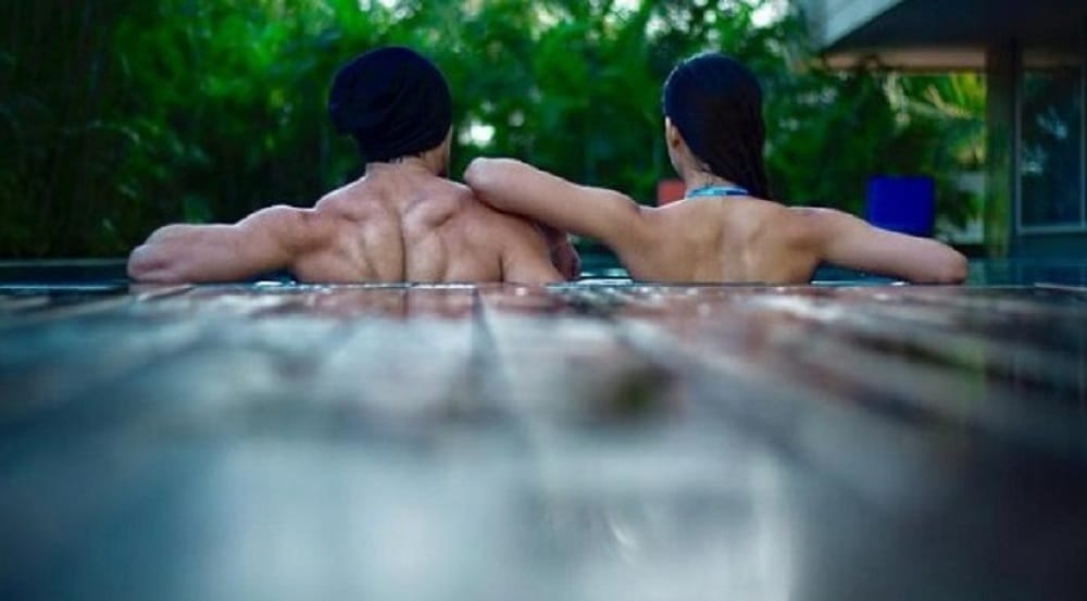 Baaghi 2 superstars Tiger Shroff and Disha Patani swimming pool photograph is too hot to handle 