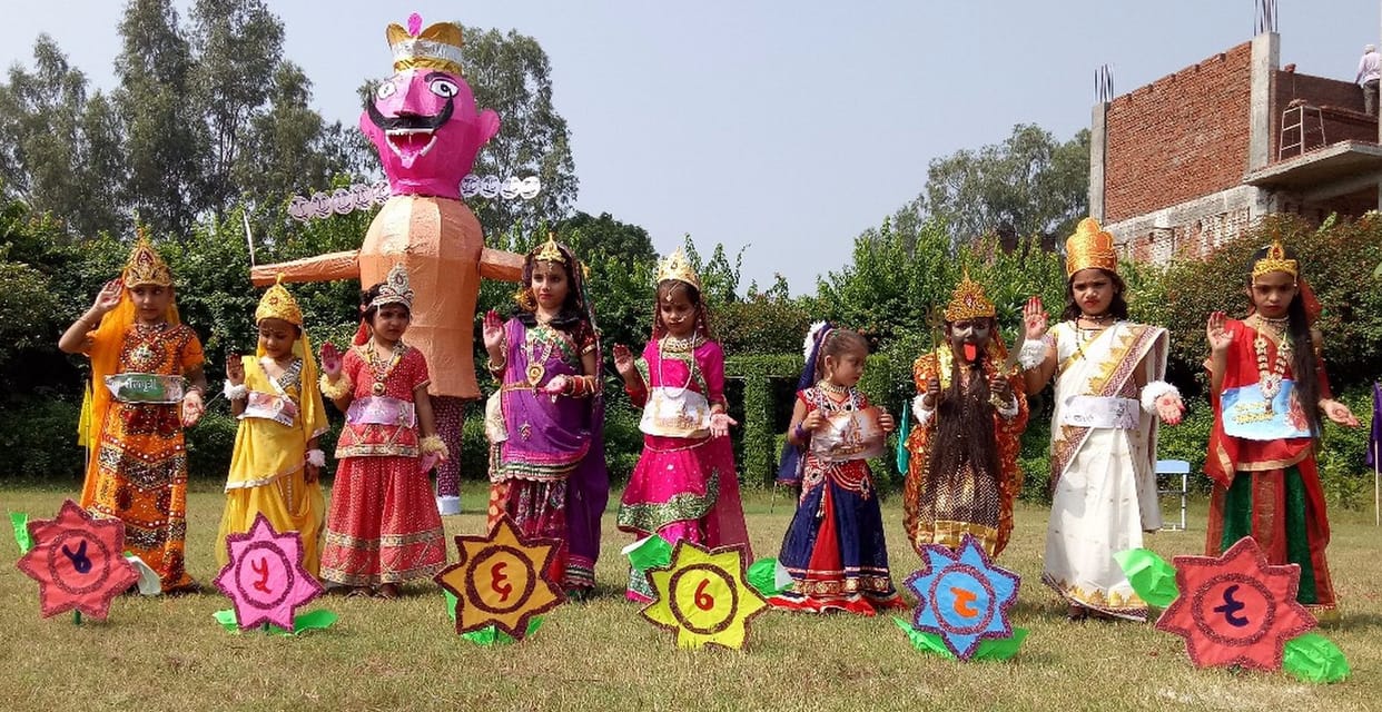 Dusshera and Navaratri celebrated in schools