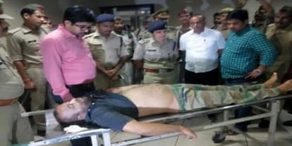 Pile Mansur in encounter, the police learned in the mouthpiece