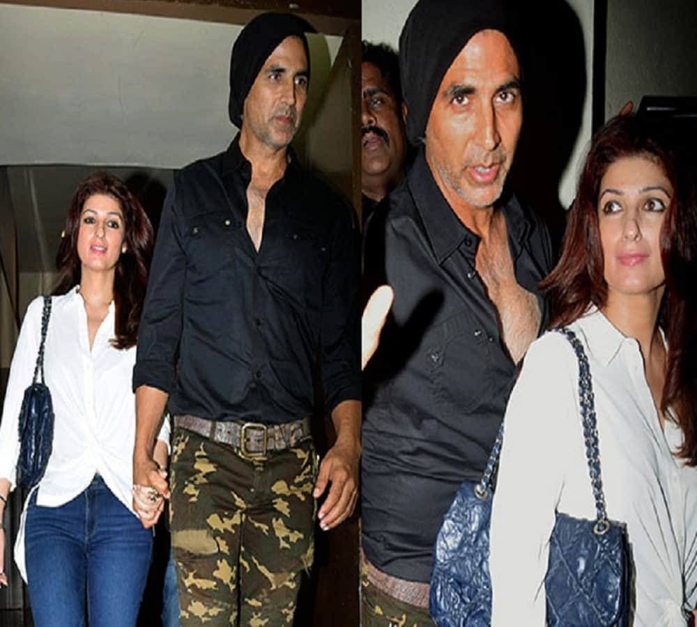 bollywood actor akshay kumar and twinkle khanna pictures