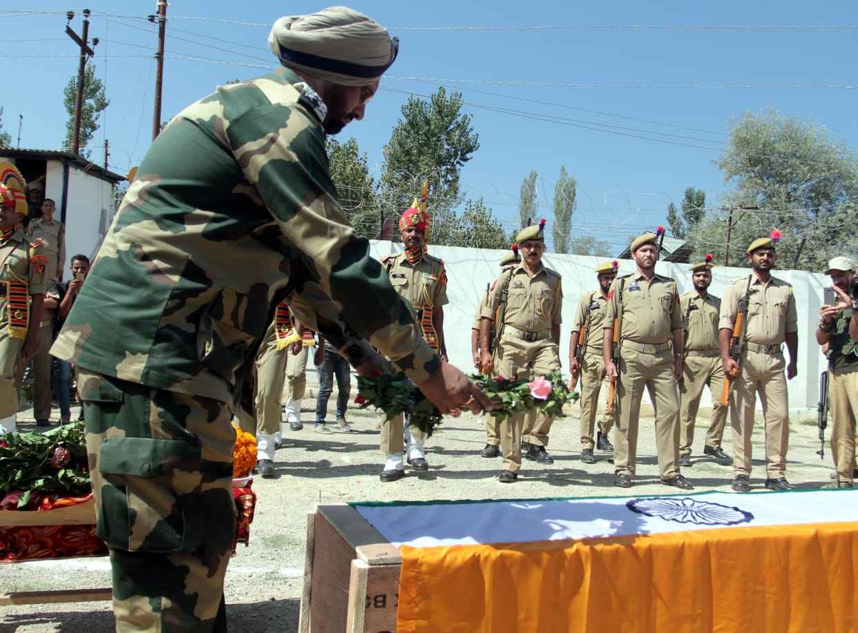 Tribute to martyr BSF jawan Rameez Ahmed