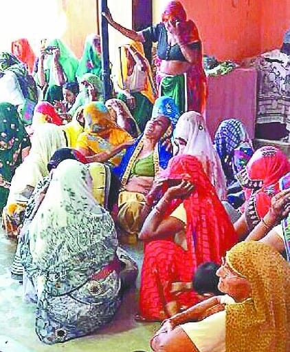 CRPF troops suffering from wife hanged 
